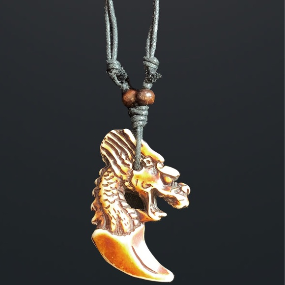 Dragon Claw Pendant Necklace - Picture 1 of 2